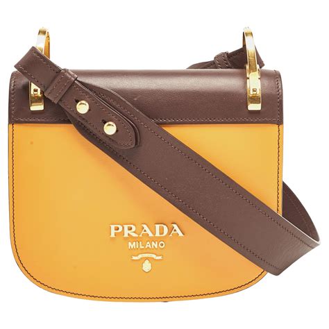 prada mustard bag